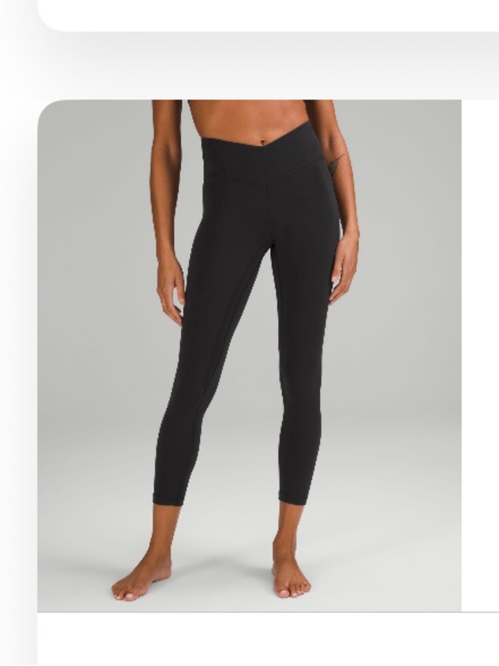Lululemon align v waist leggings 25”